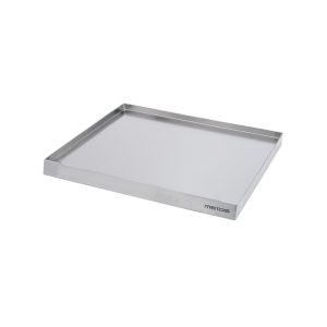 Plate shelf for racks, stainless steel